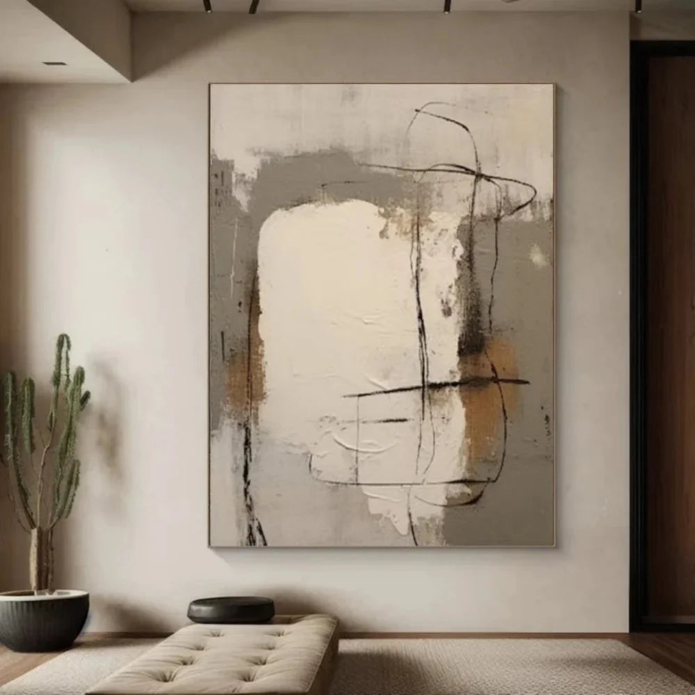 Wabi Sabi Textured Wall Art #WT014