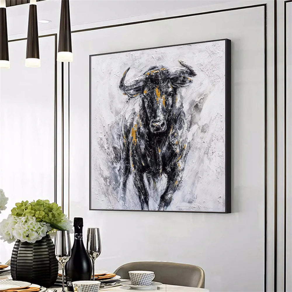 Abstract Animal Textured Wall Art #DL012