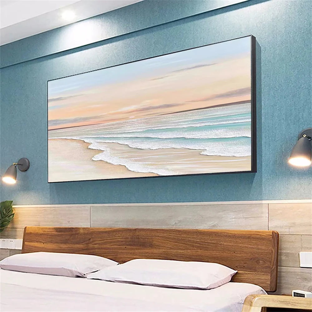 Ocean & Sky Textured Wall Art # MO009