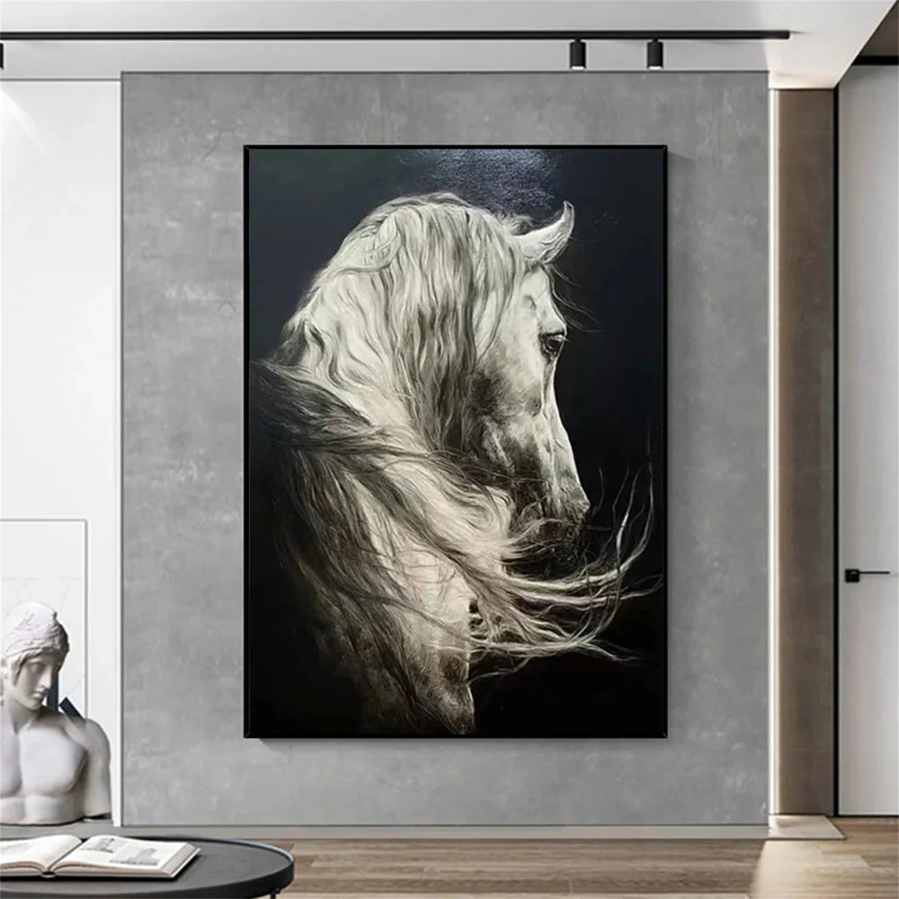 Abstract Horse Animal Wall Art #DL006