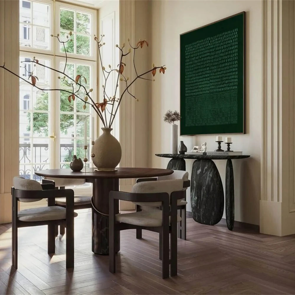 Green Minimalist Textured Wall Art #MT036