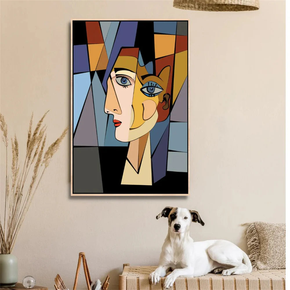 Abstract Portrait Wall Art #PB013