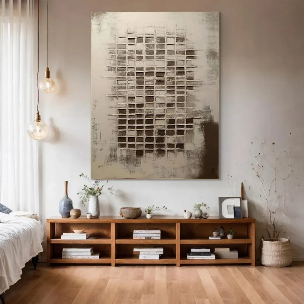 Wabi Sabi Textured Wall Art #WT039