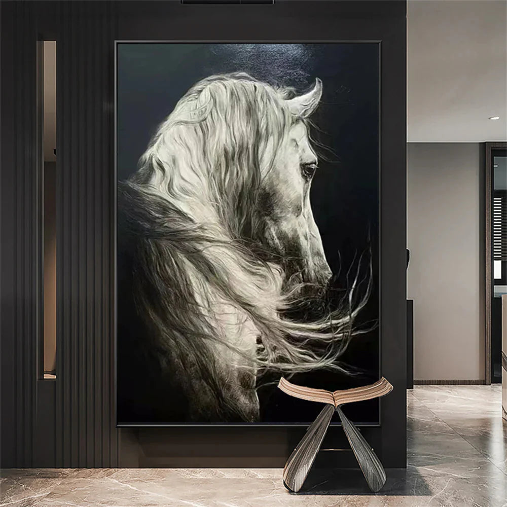 Abstract Horse Animal Wall Art #DL006