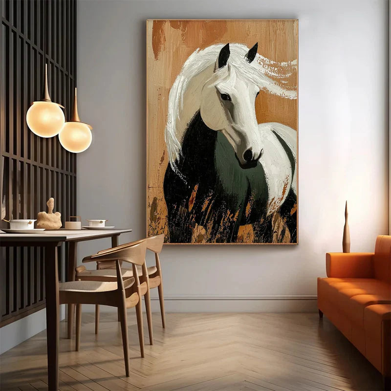 Abstract Horse Animal Wall Art #DL030