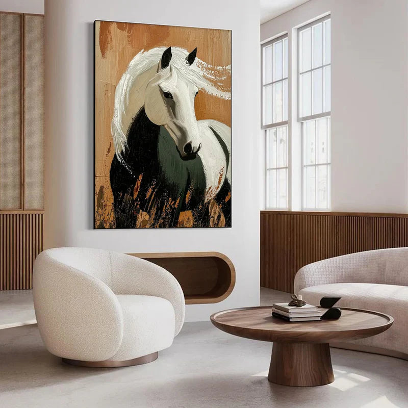 Abstract Horse Animal Wall Art #DL030