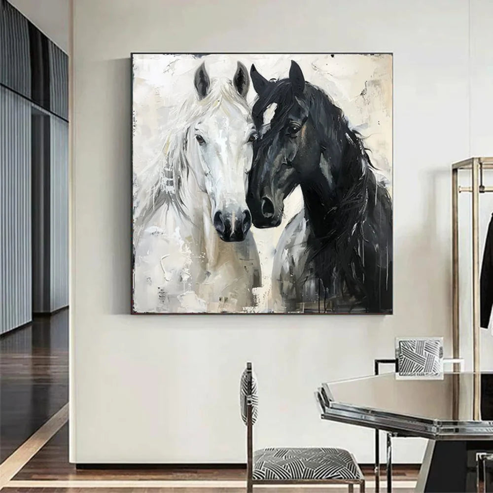 Abstract Horse Animal Wall Art #DL019