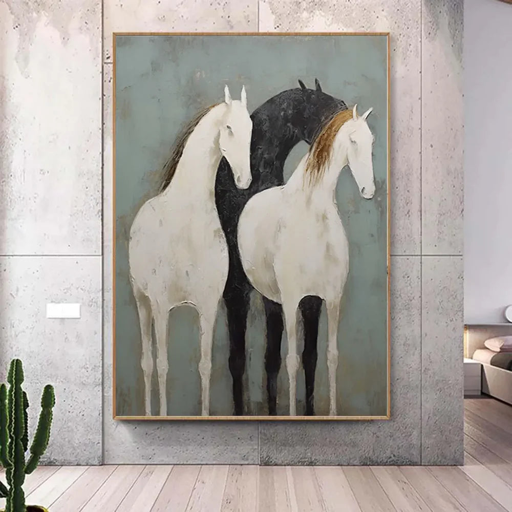 Abstract Horse Animal Wall Art #DL028
