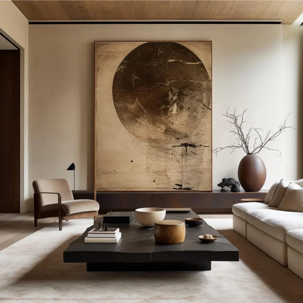 Wabi Sabi Abstract Wall Art #WT017