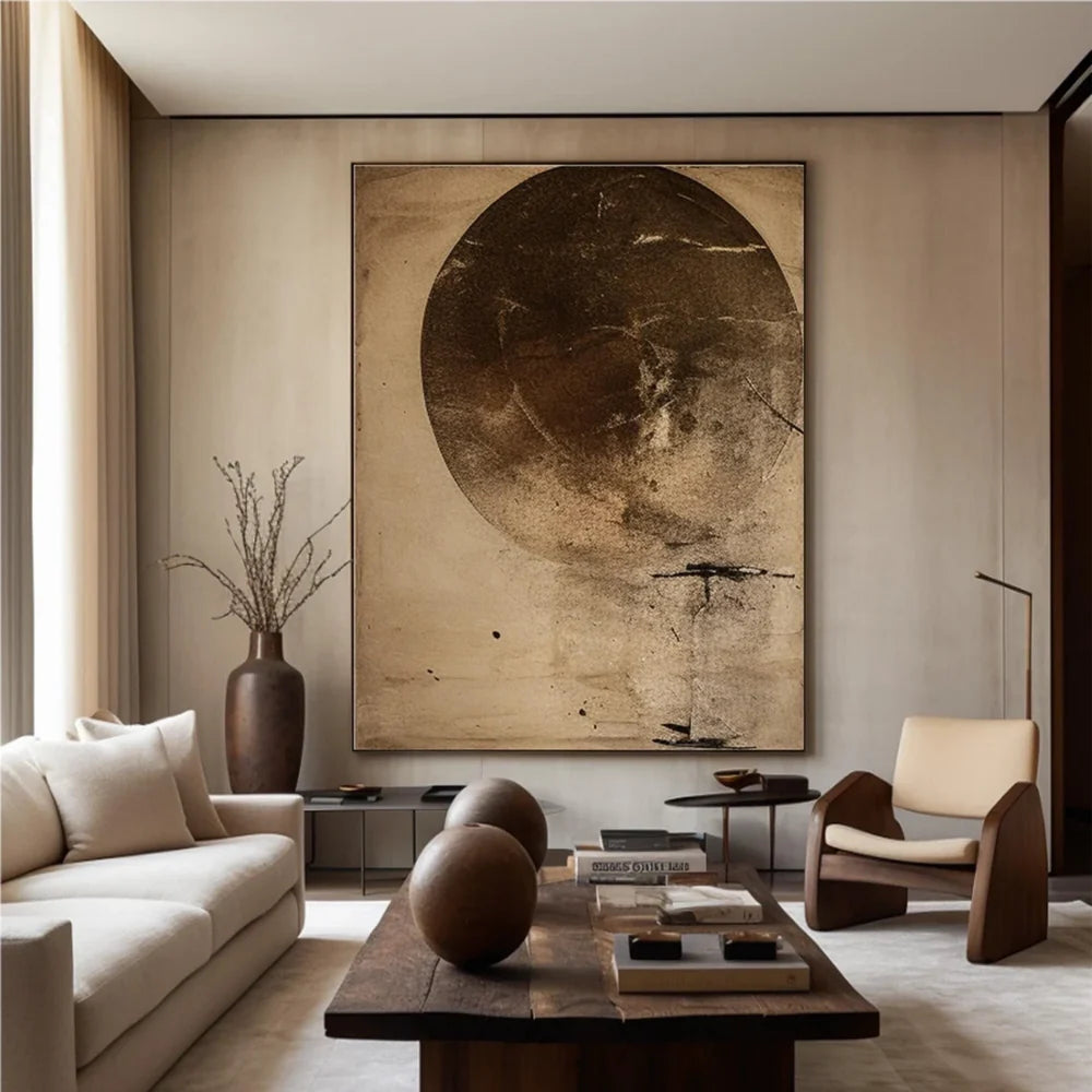 Wabi Sabi Abstract Wall Art #WT017