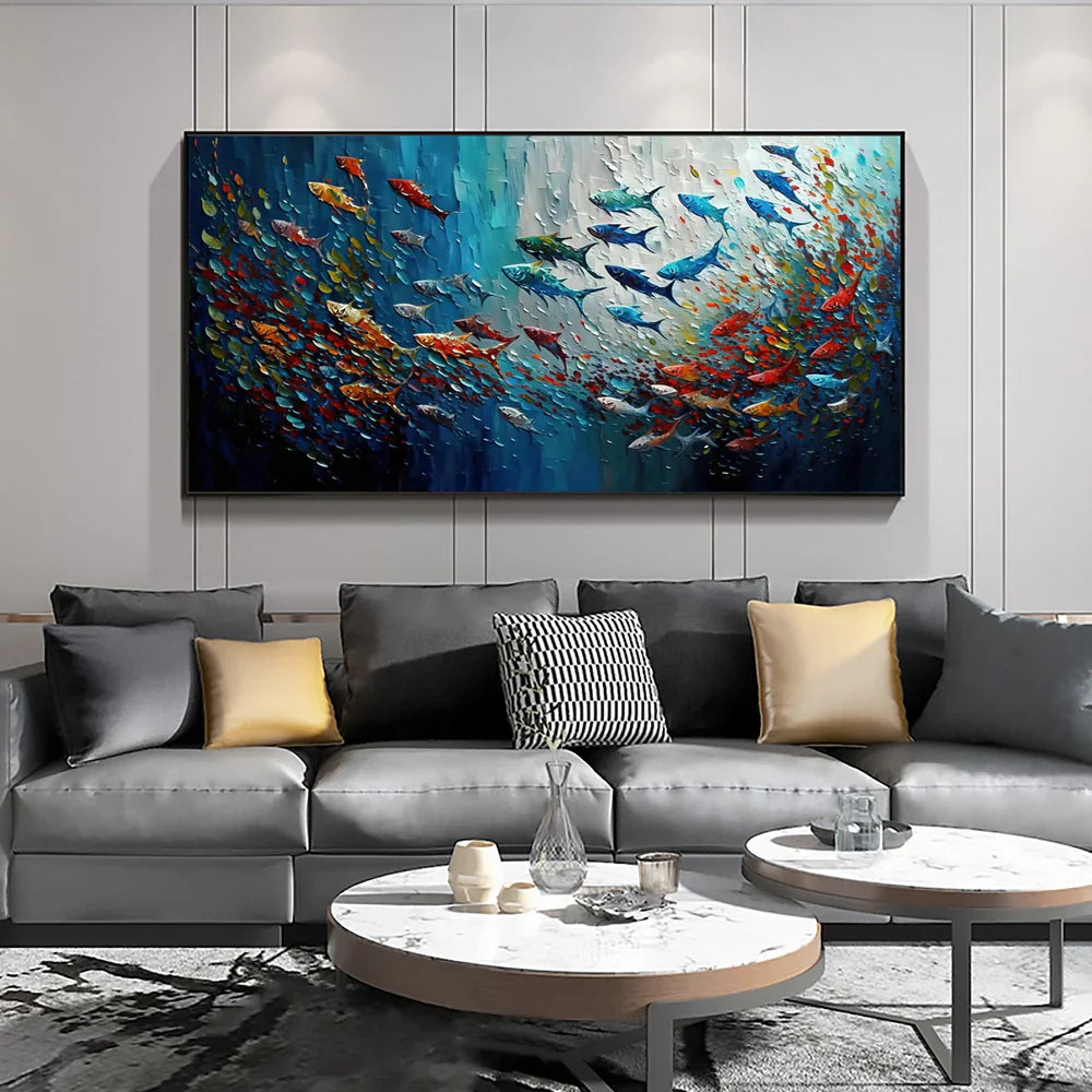Abstract Animal Textured Wall Art #DL026