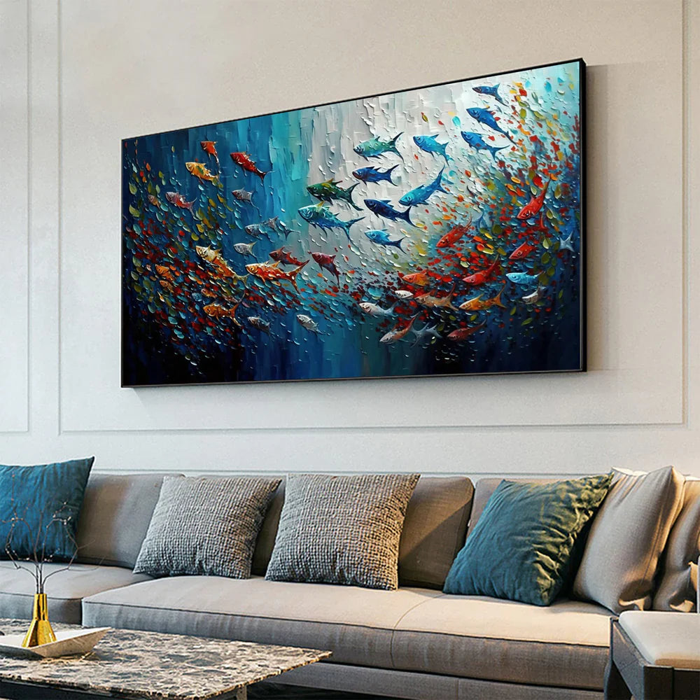 Abstract Animal Textured Wall Art #DL026