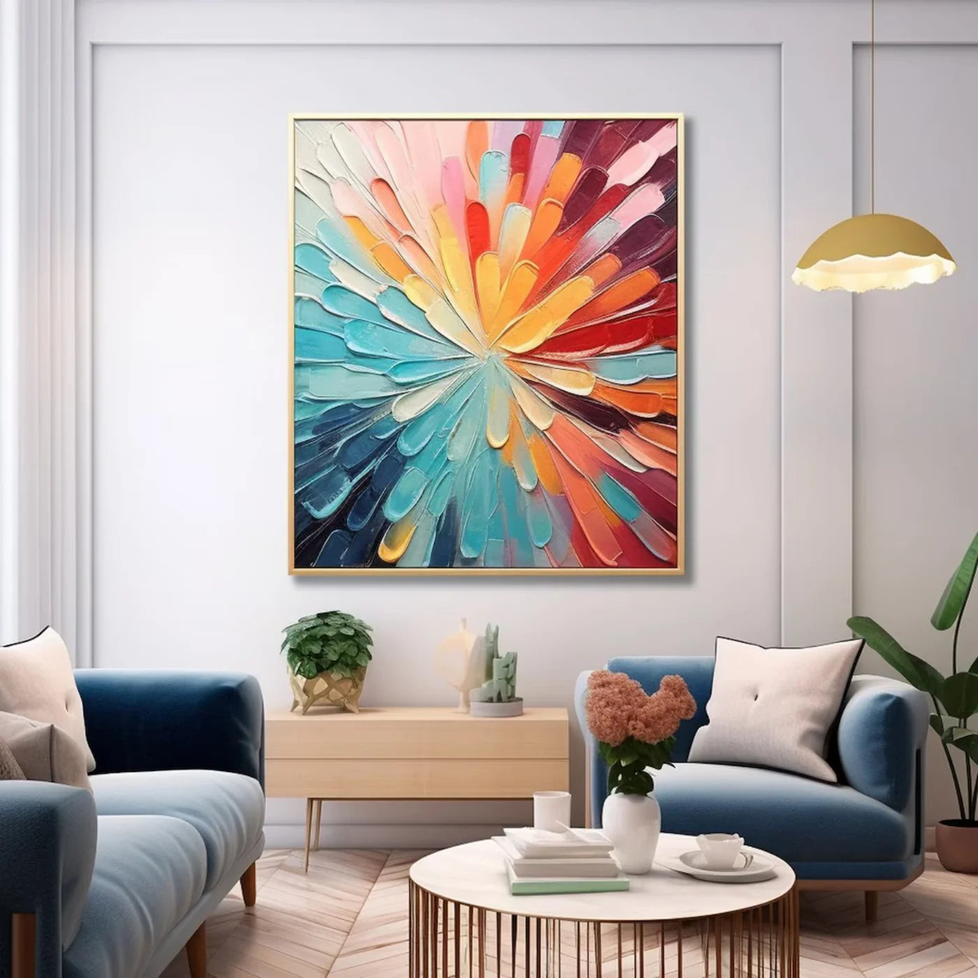Abstract Texture Wall Art #AT060