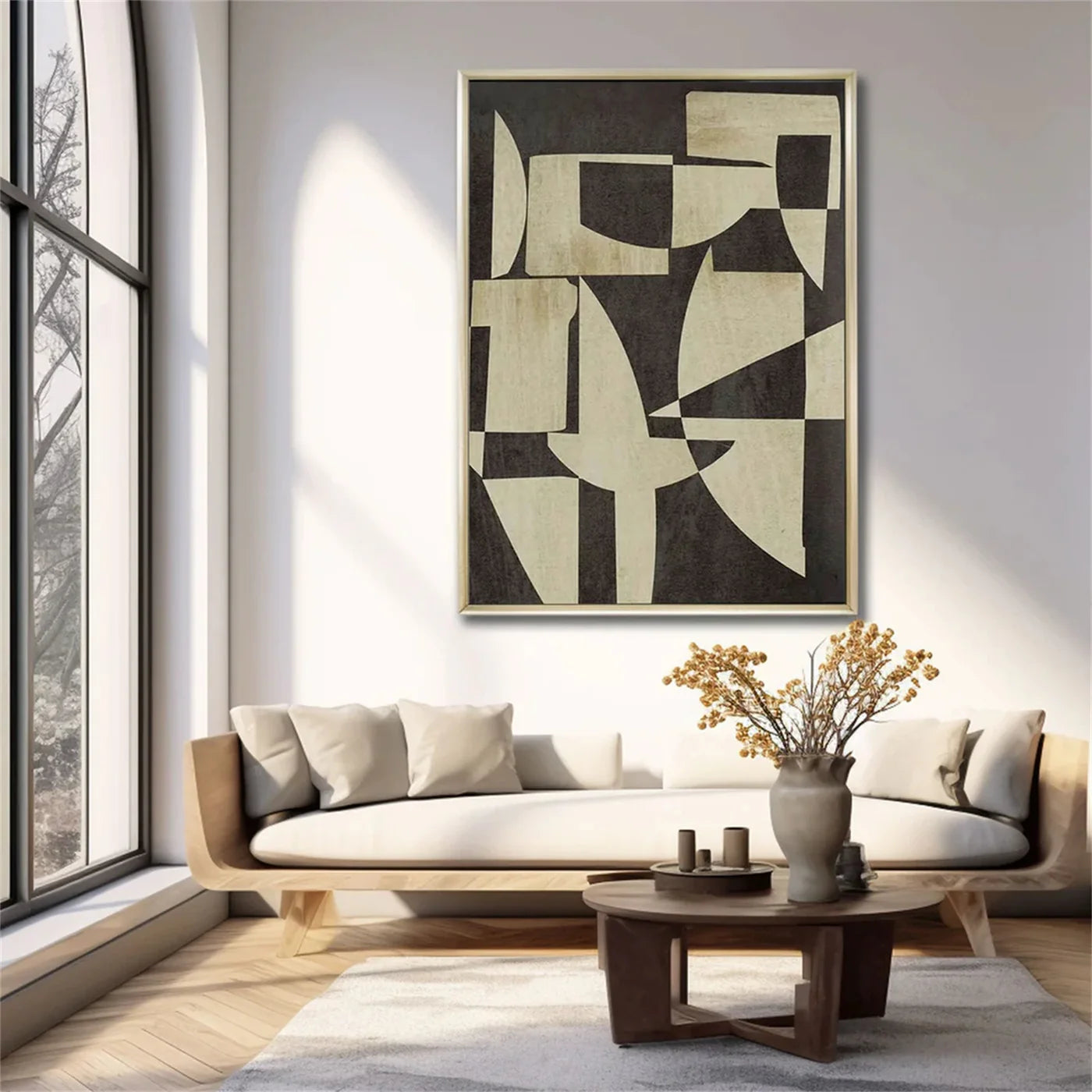 Wabi Sabi Abstract Wall Art #WT044