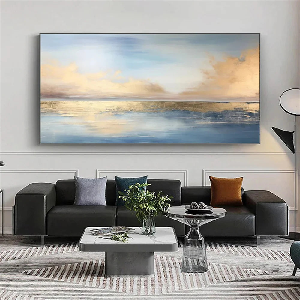 Ocean & Sky Abstract Wall Art # MO018