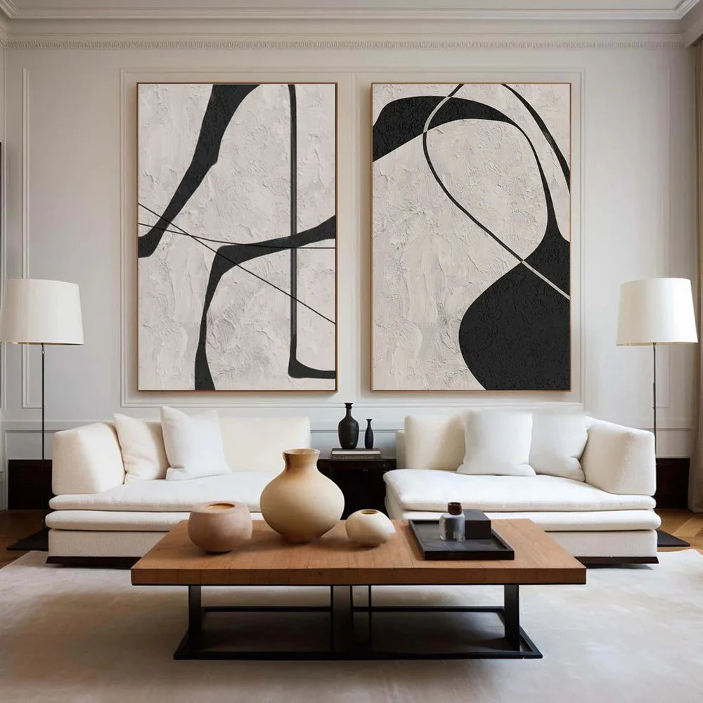 Abstract Wall Art Set of 2#AT025