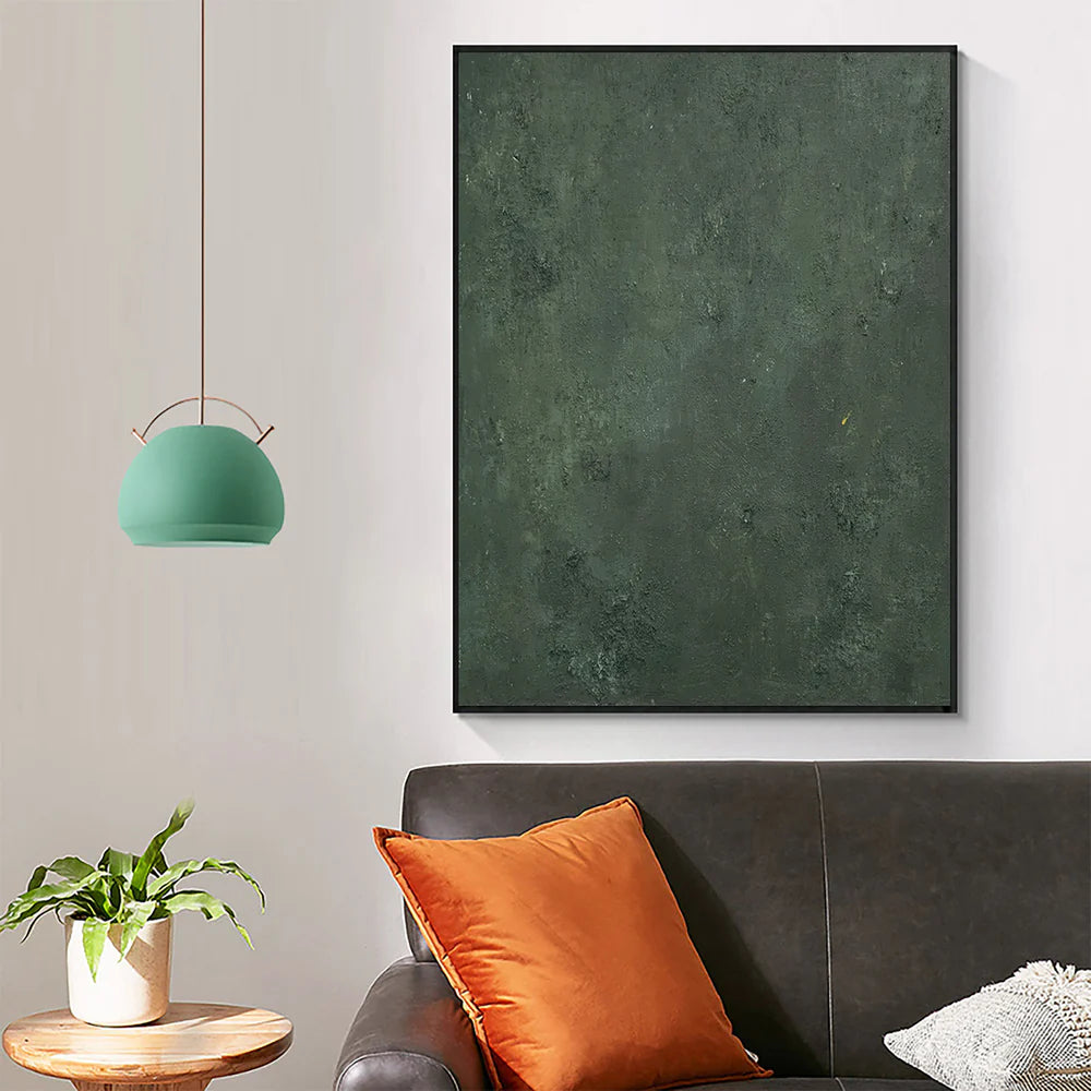 Green Abstract Wall Art  #AT069