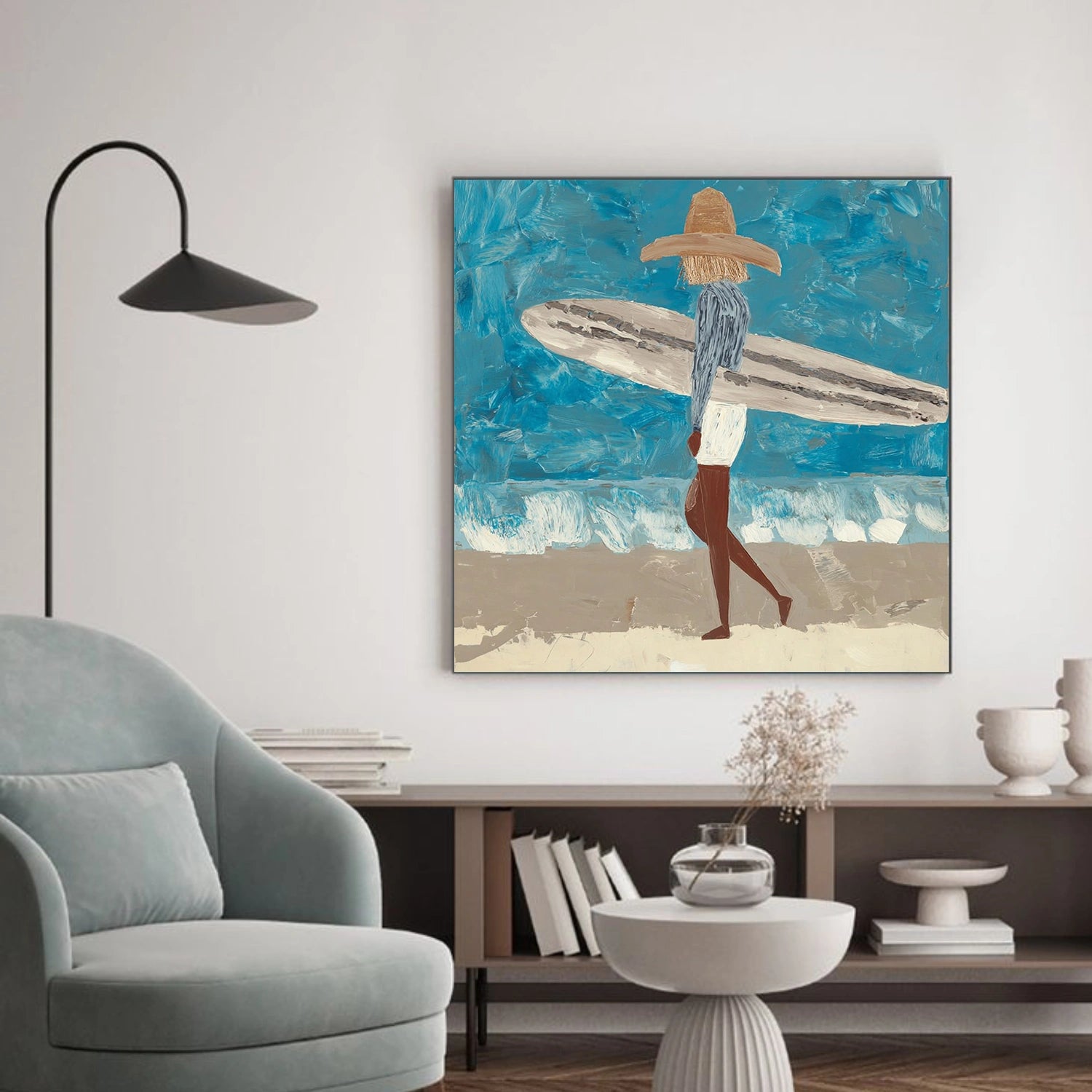 Abstract Portrait Wall Art #PB021
