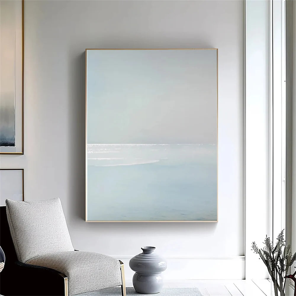 Ocean & Sky Abstract Wall Art #MO064