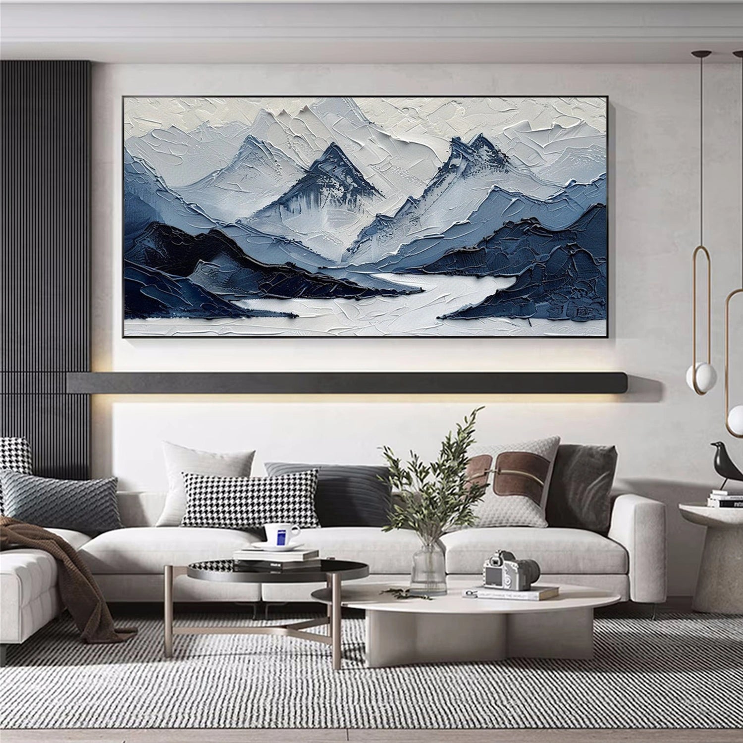 Mountain Textured Wall Art #MS043