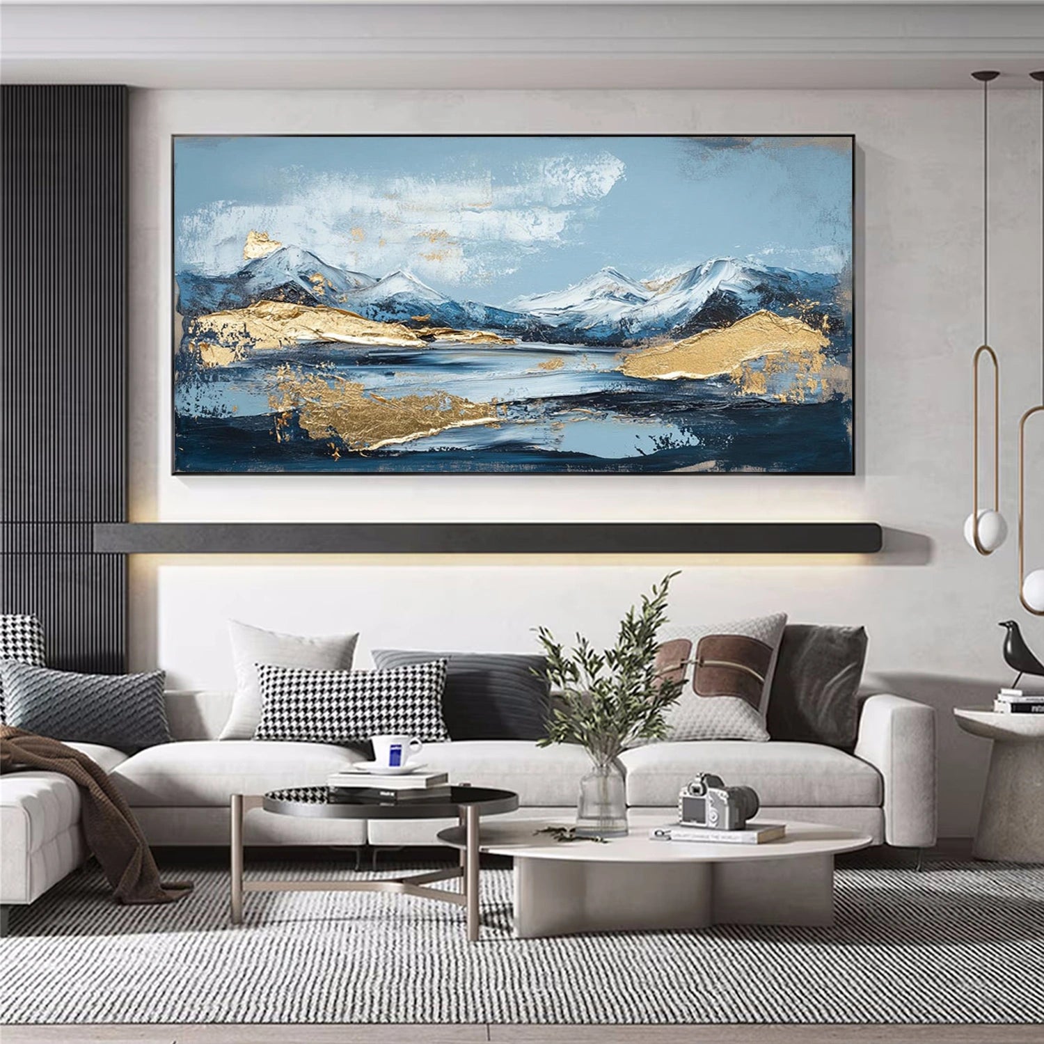 Mountain Textured Wall Art #MS044