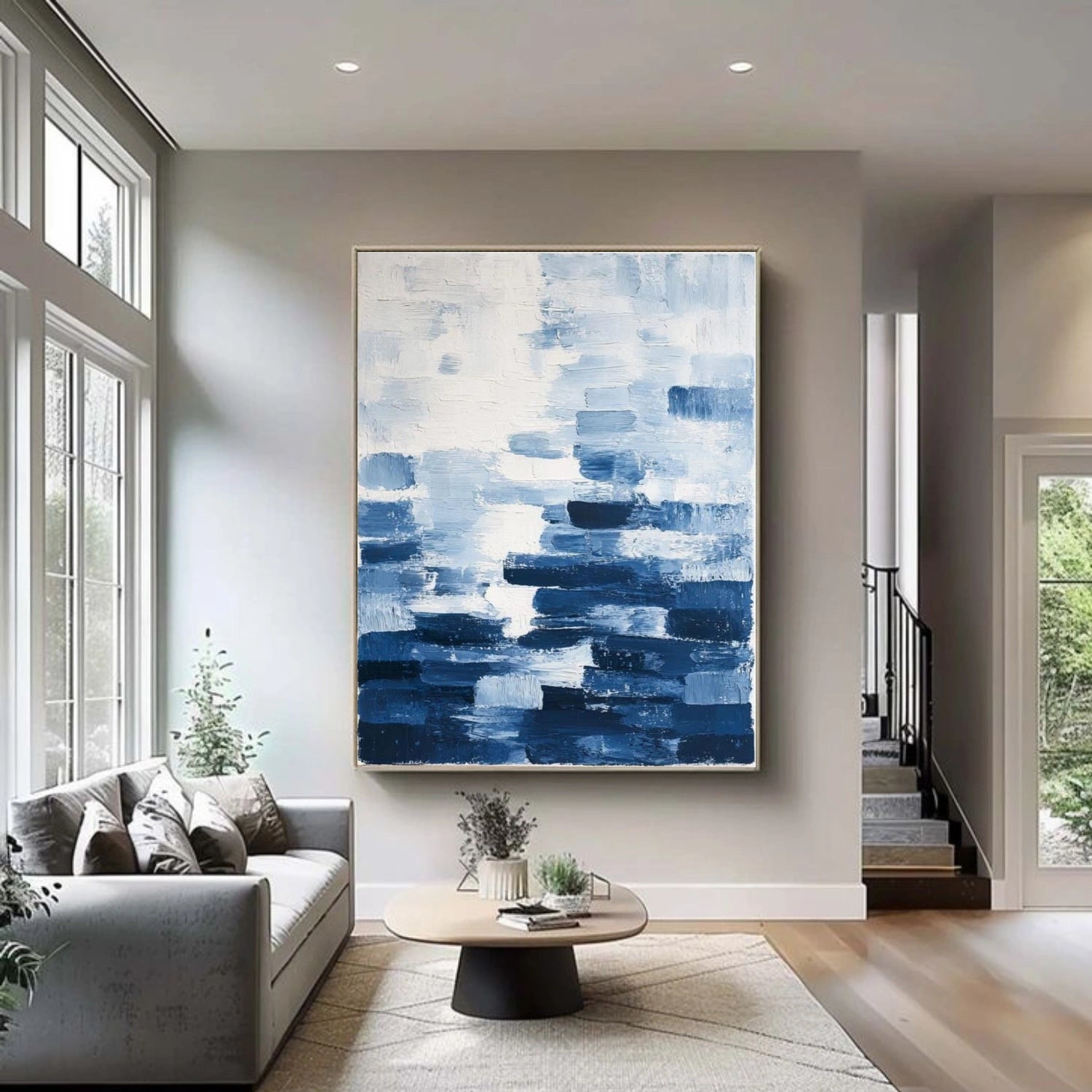 Abstract Textured Wall Art #AT143