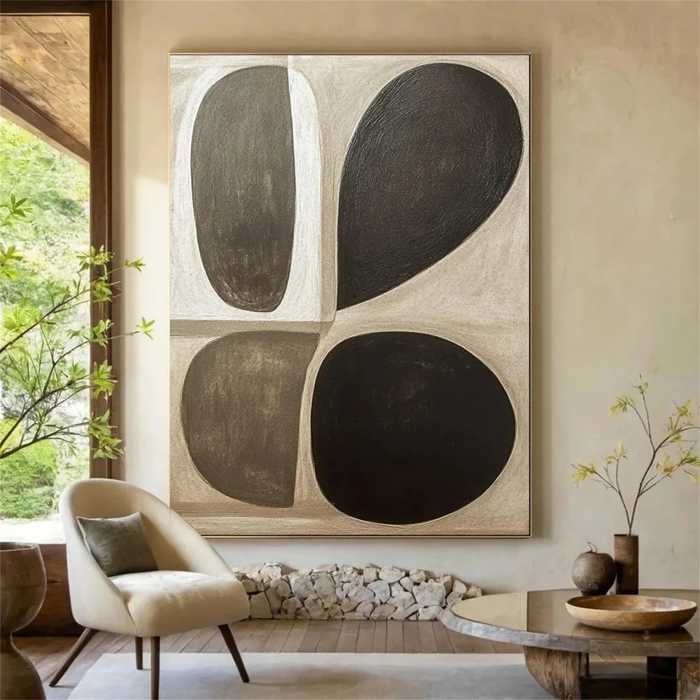 Wabi Sabi Abstract Wall Art #WT058