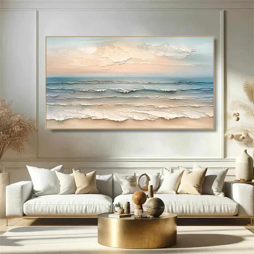 Ocean & Sky Textured Wall Art # MO003