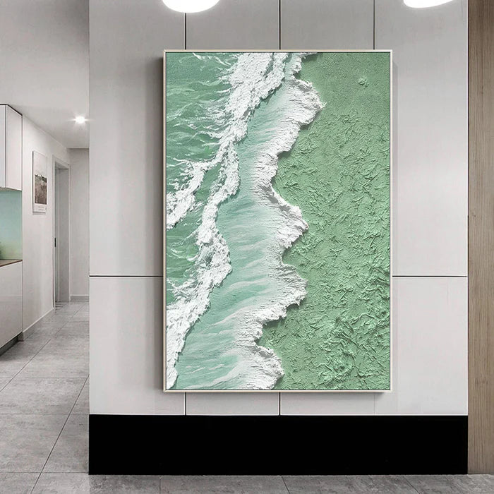 Ocean & Sky Textured Wall Art # MO039