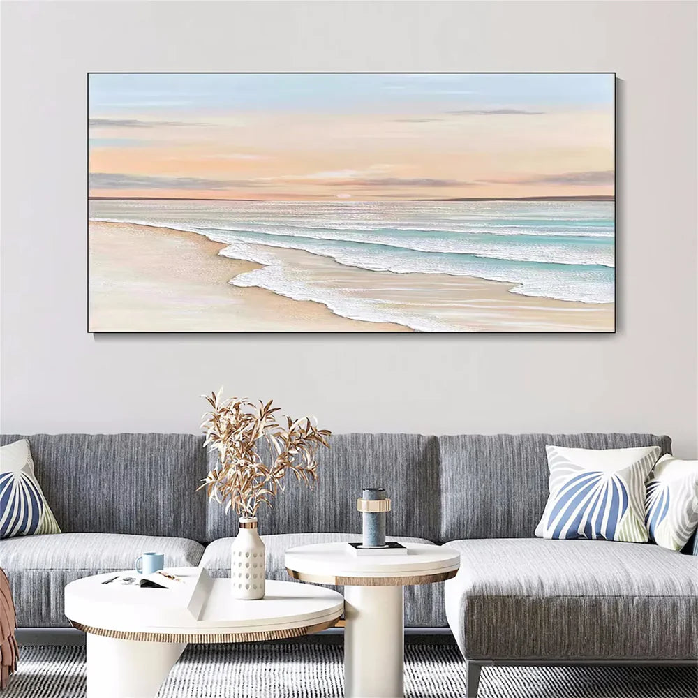 Ocean & Sky Textured Wall Art # MO043
