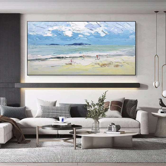 Ocean & Sky Abstract Wall Art # MO021