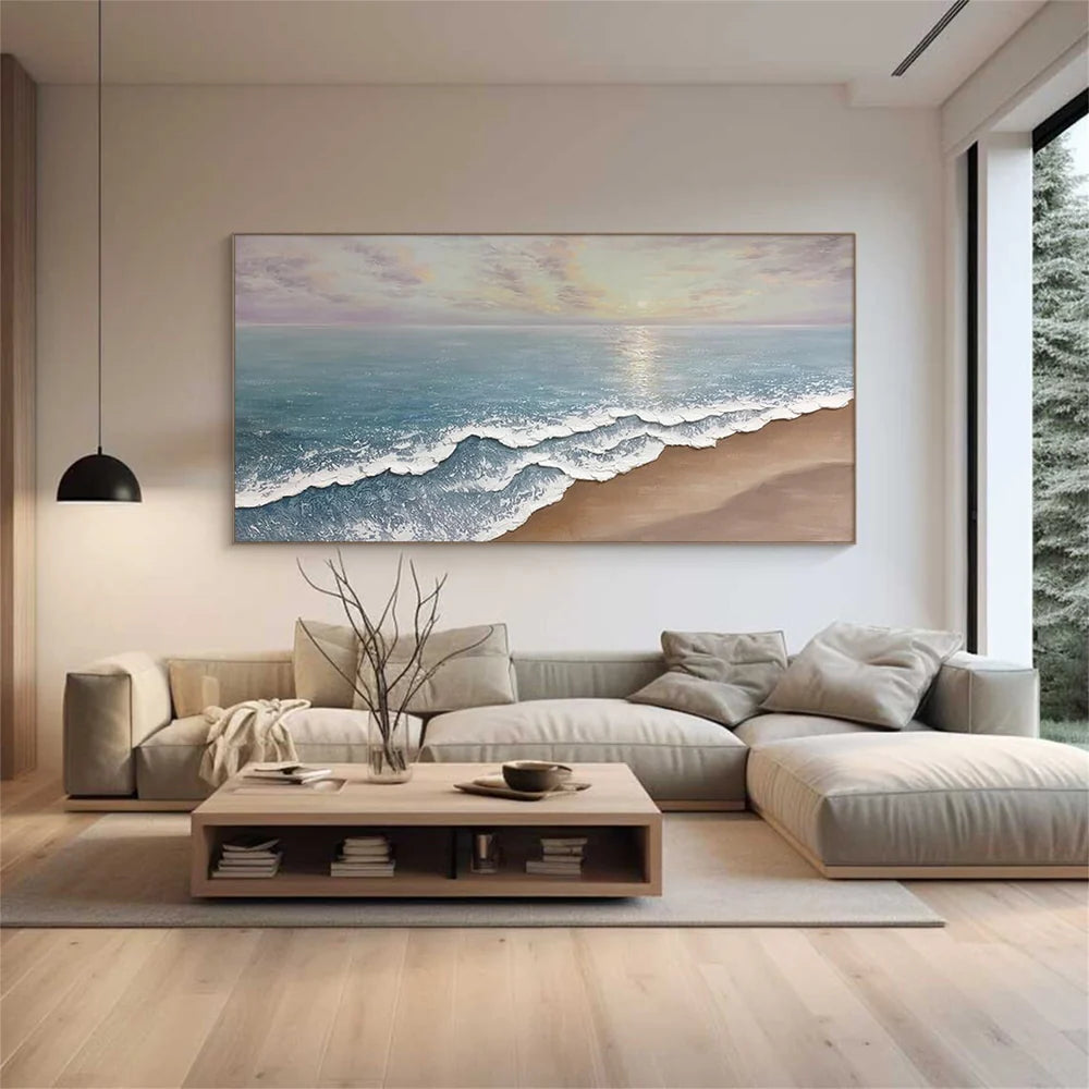 Ocean & Sky Textured Wall Art # MO032