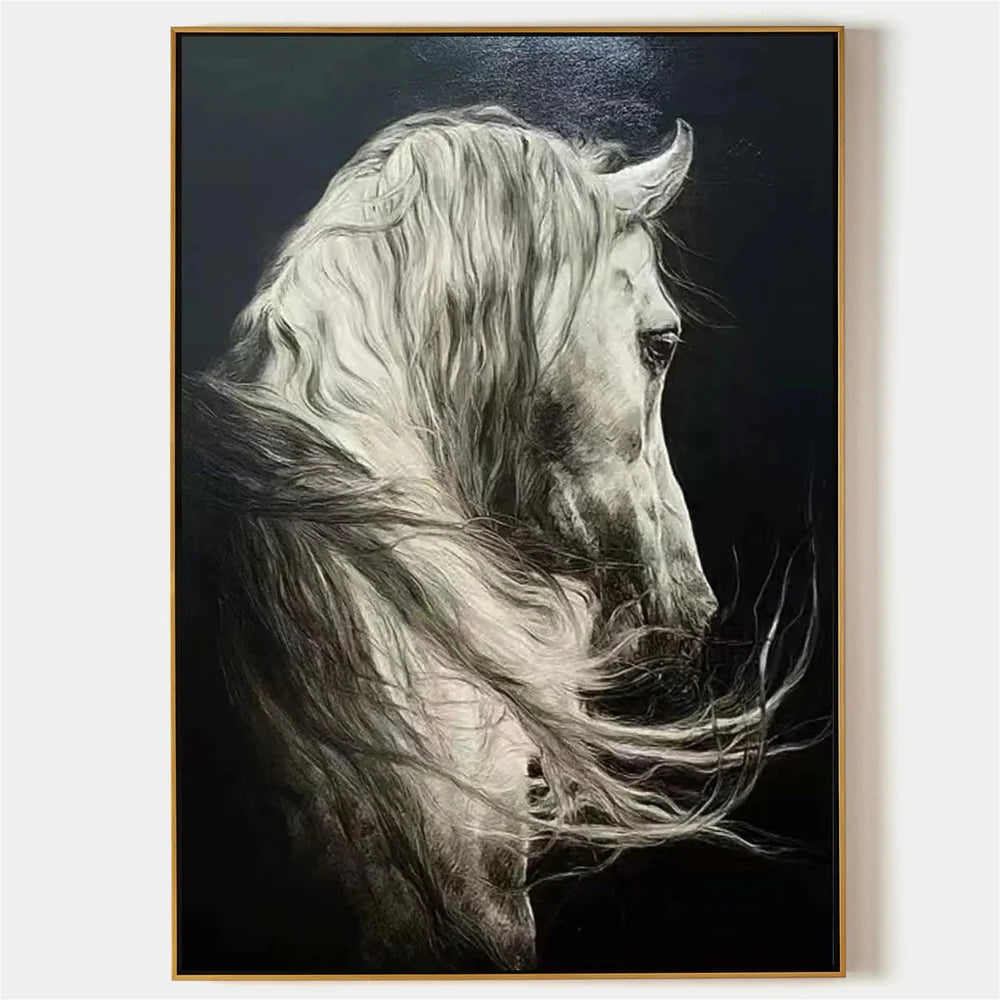 Abstract Horse Animal Wall Art #DL006