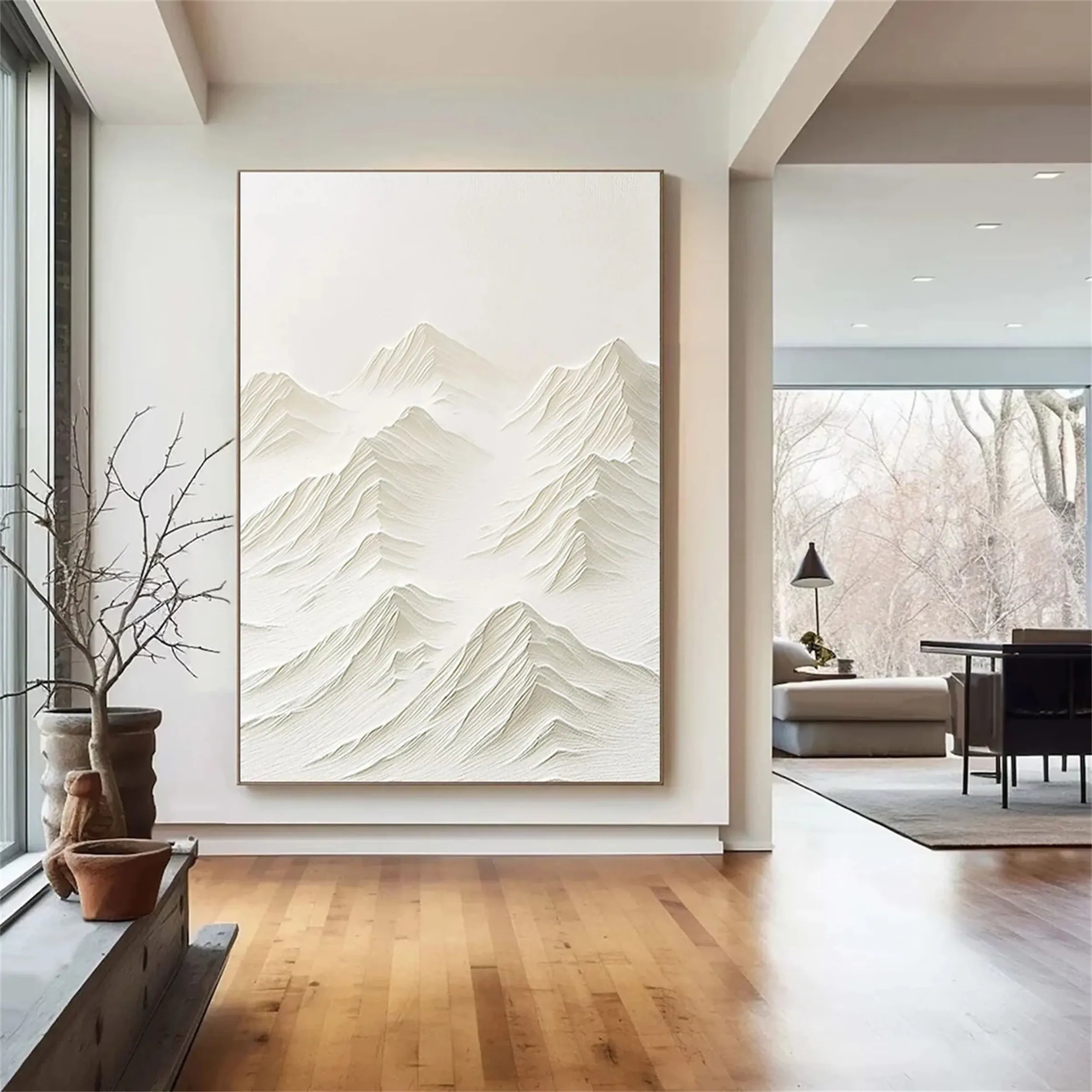 Mountain Textured Wall Art #MS020