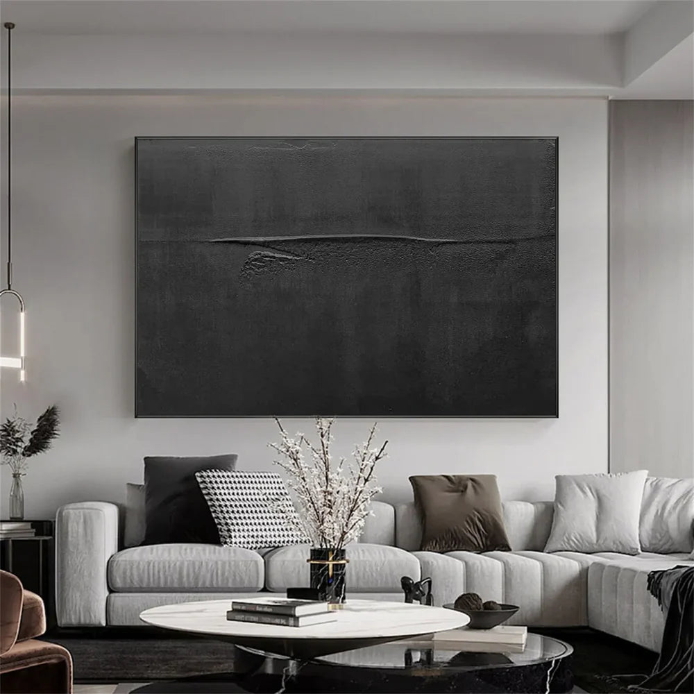 Black Minimalist Wall Art #MT117