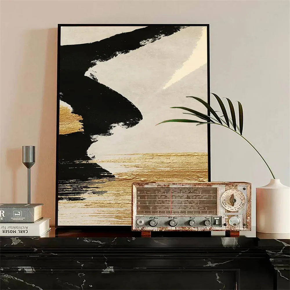 Black and White Minimalist Wall Art #MT131