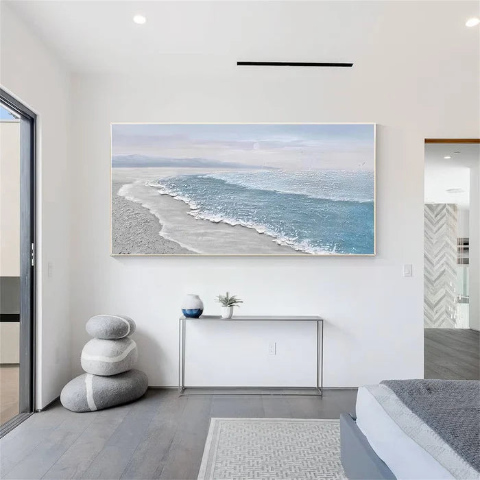 Ocean & Sky Textured Wall Art # MO038