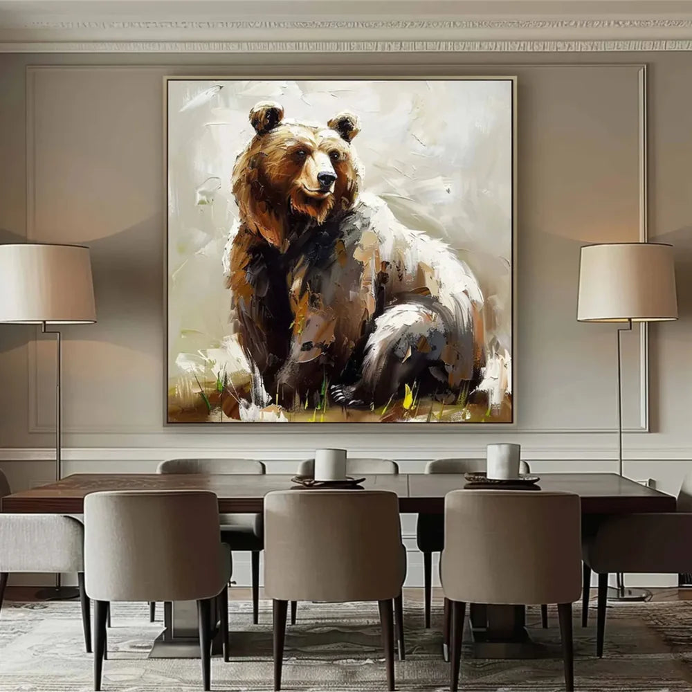 Abstract Animal Textured Wall Art #DL017