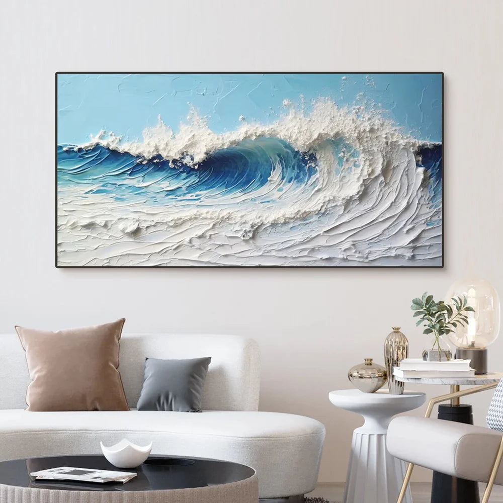 Ocean & Sky Textured Wall Art # MO046