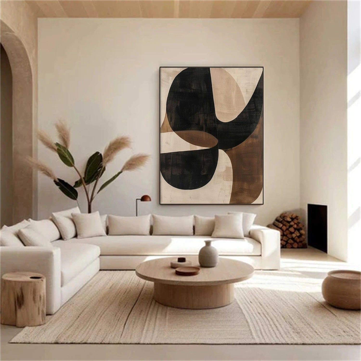 Wabi Sabi Abstract Wall Art #WT078