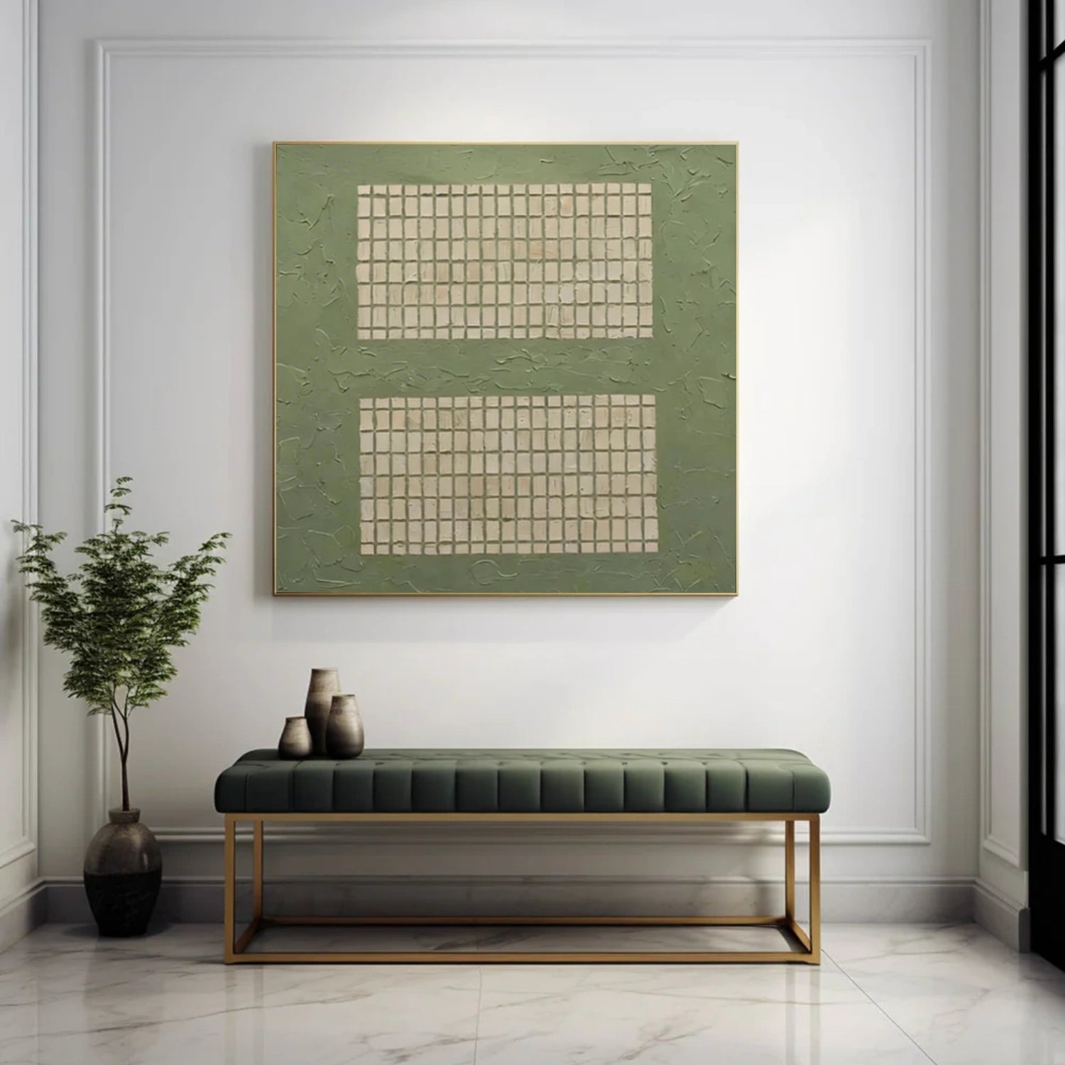 Wabi Sabi Textured Wall Art #WT082