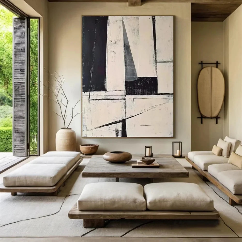 Wabi Sabi Abstract Wall Art #WT057