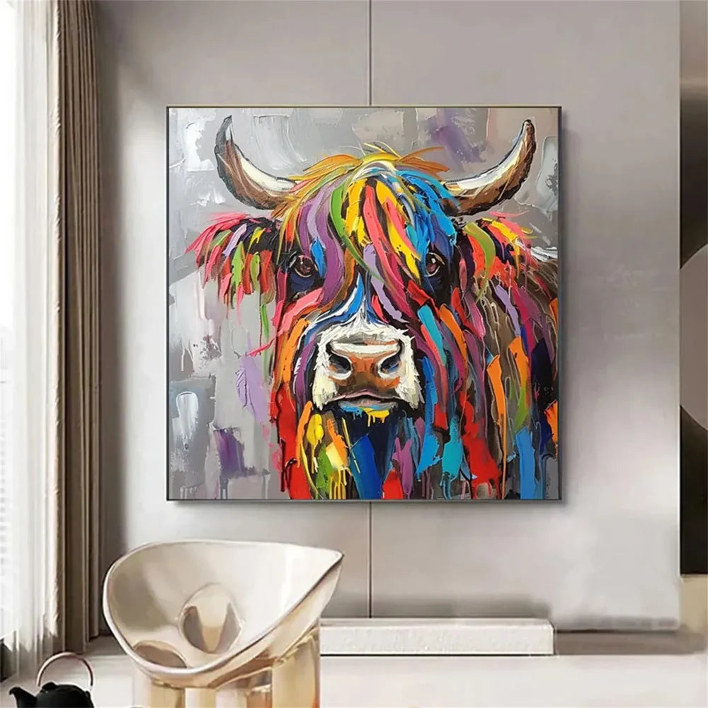 Abstract Animal Wall Art #DL035