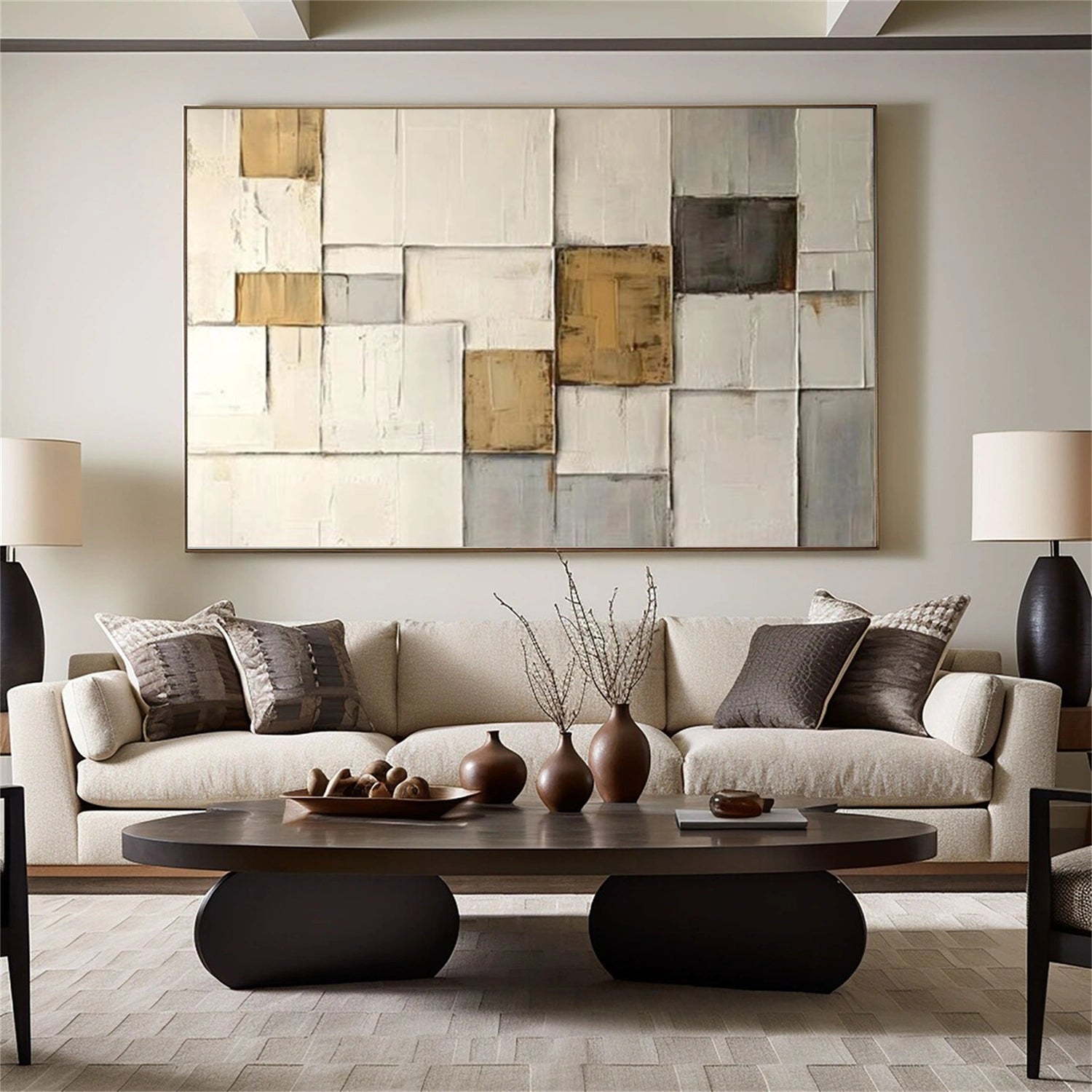 Wabi Sabi Textured Wall Art #WT061