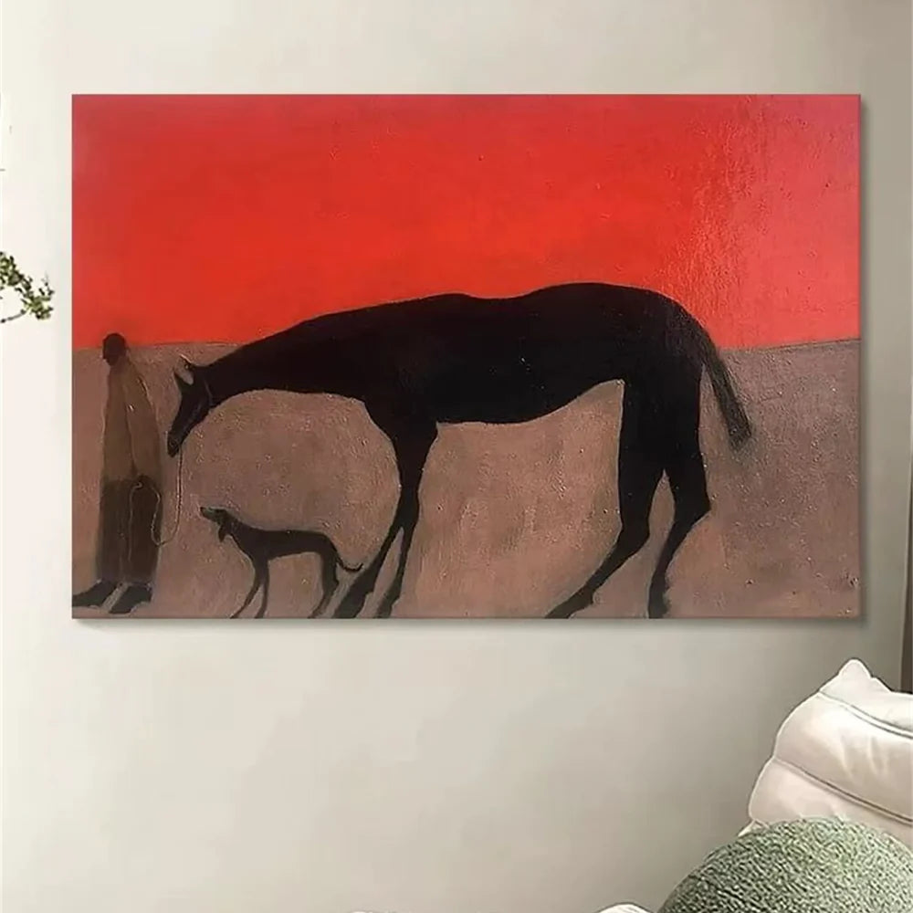 Abstract Animal Wall Art #DL043
