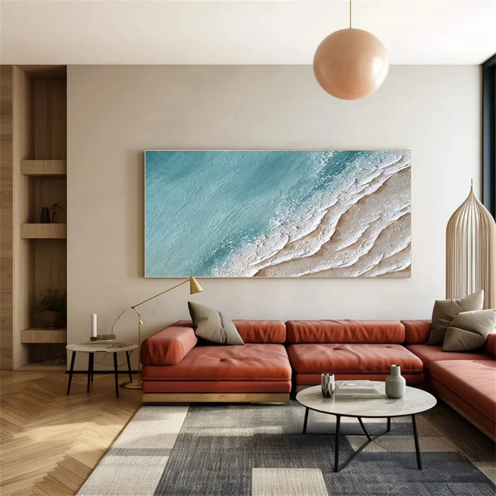 Ocean & Sky Textured Wall Art # MO016