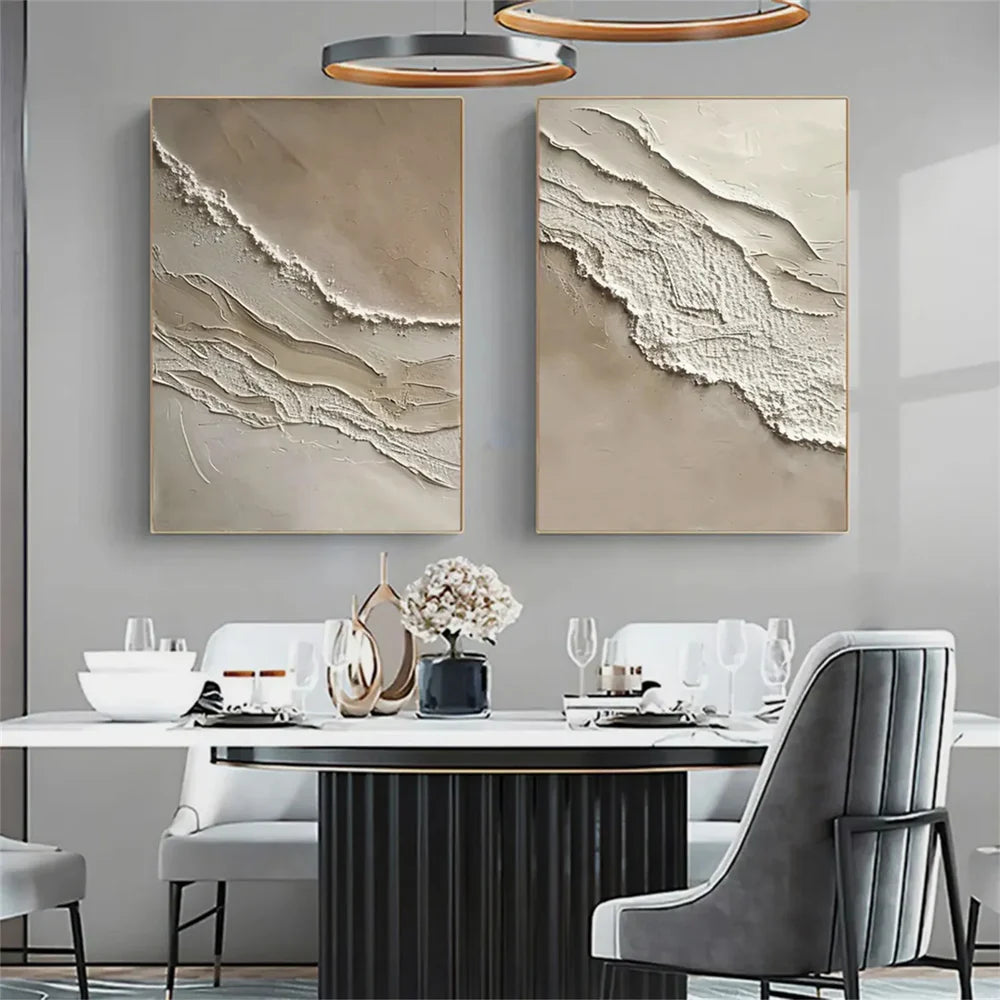 Ocean & Sky Textured Wall Art Set of 2 #MO040