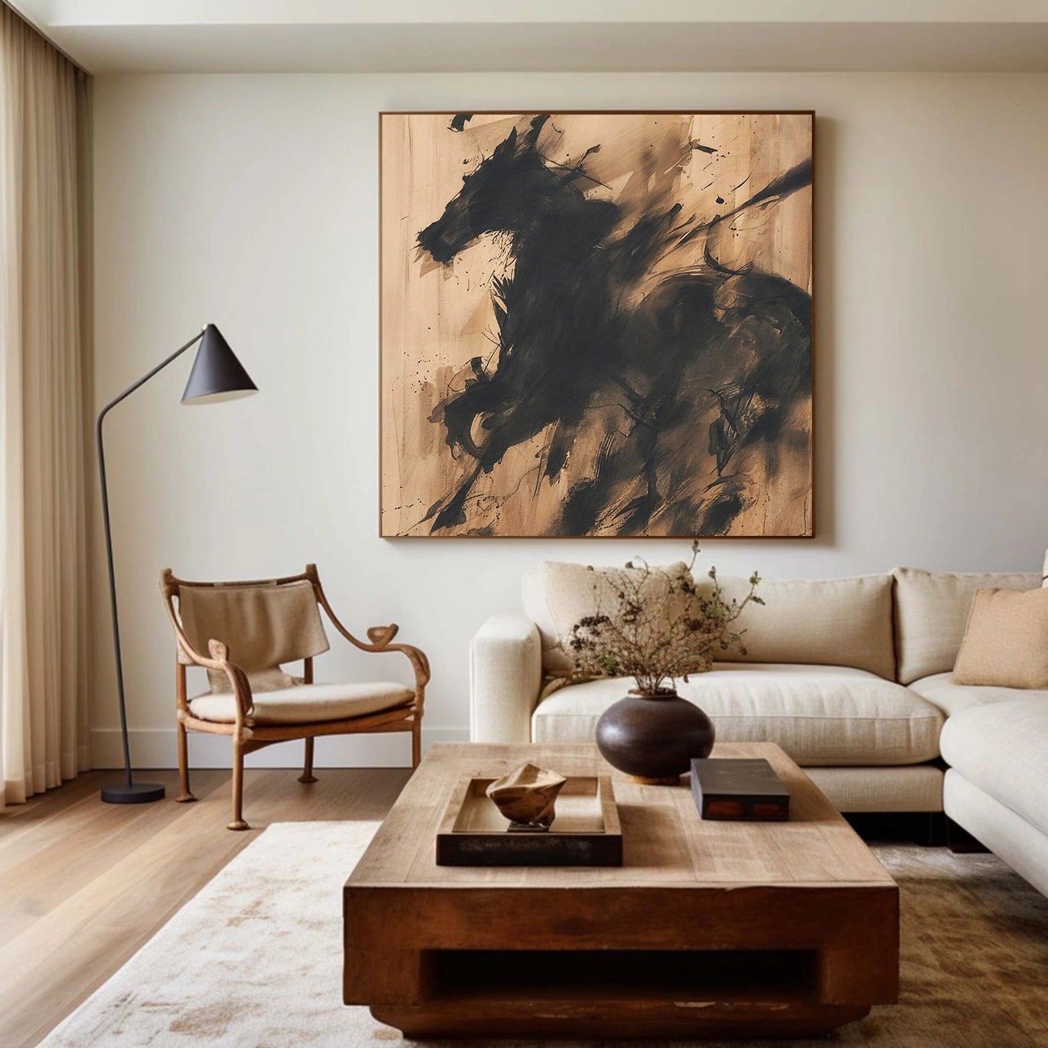 Abstract Horse Animal Wall Art #DL050