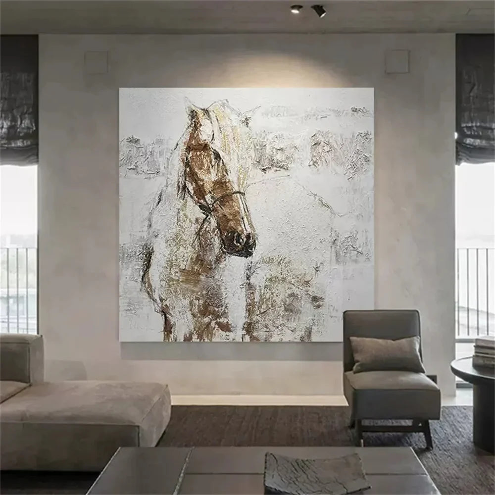 Abstract Horse Animal Wall Art #DL042