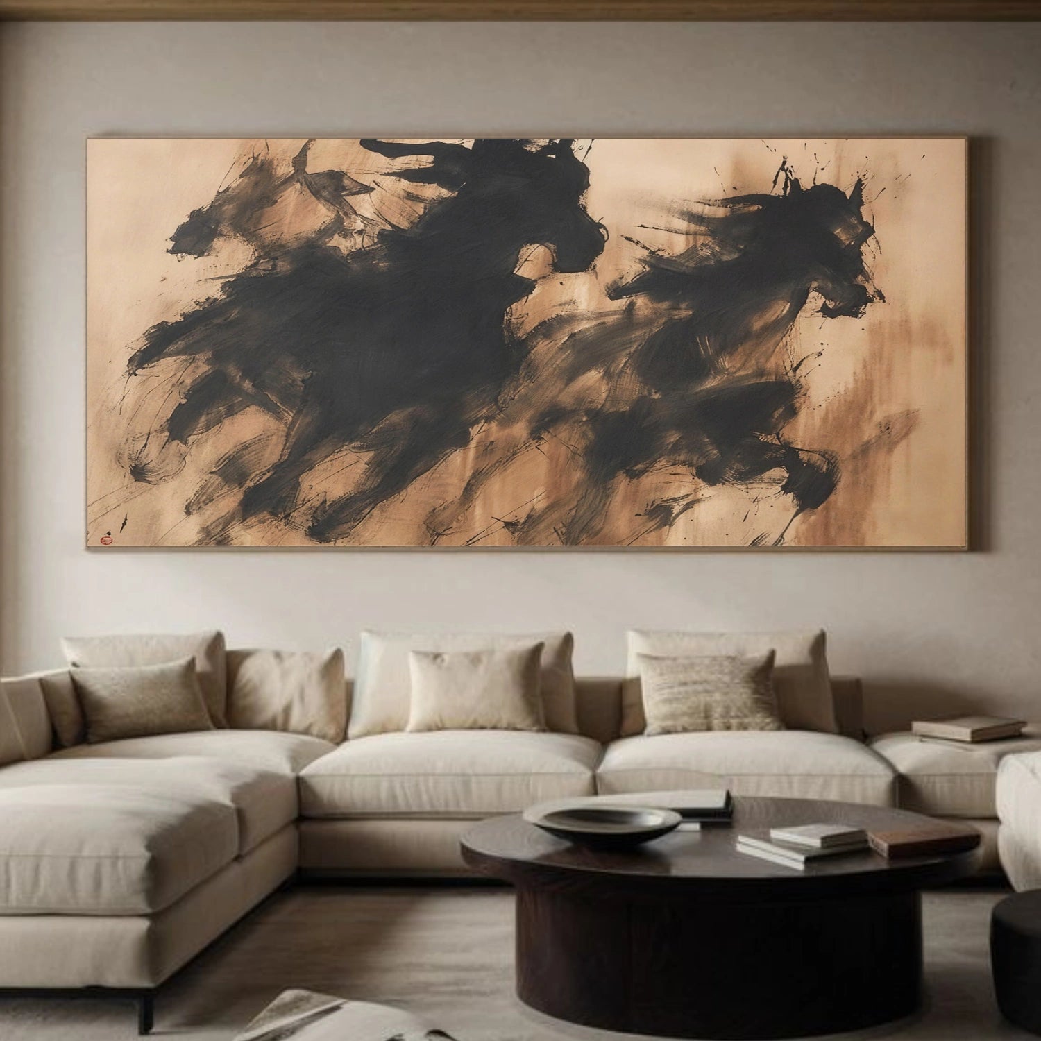 Abstract Horse Animal Wall Art #DL046